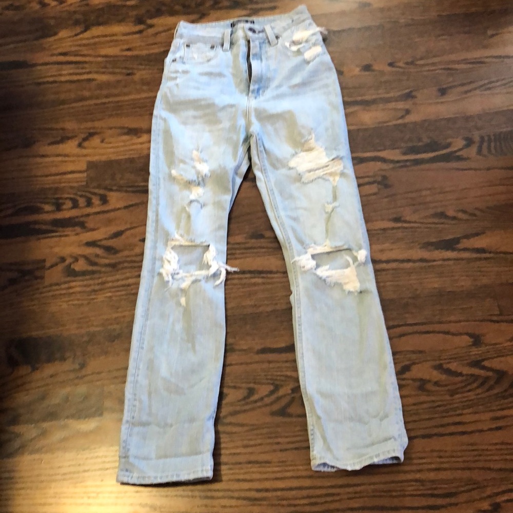 Abercrombie & Fitch “Zoe” natural rise ankle